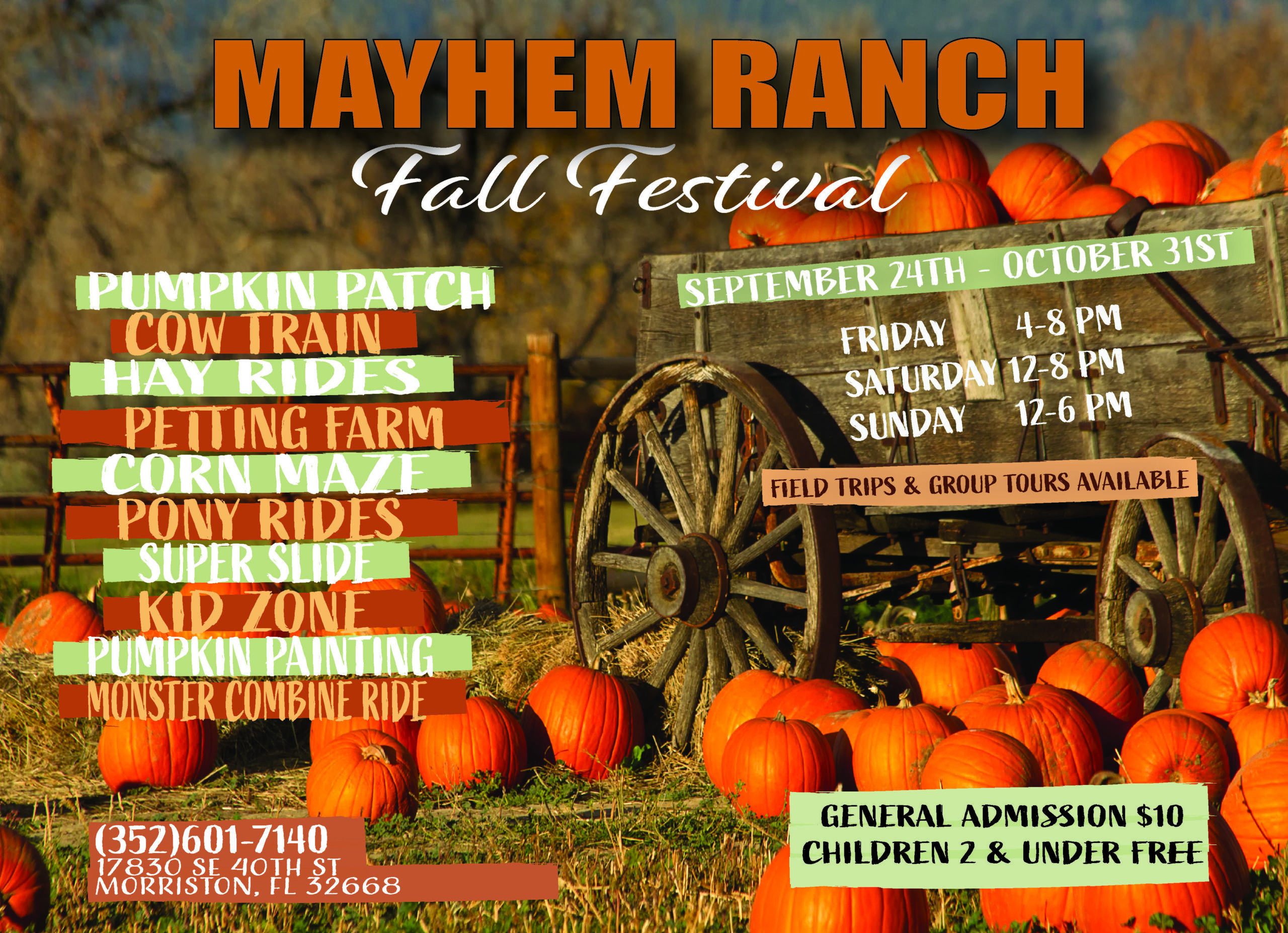 Mr Fall Festival Postcard 5 X 7 Scaled - Mayhem Ranch